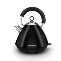 Morphy Richards 102030 Accents Pyramid Kettle in Black
